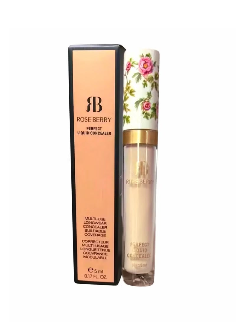Rose Berry Perfect Liquid Concealer - Shade 03 - Image 1